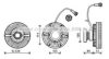 AVA QUALITY COOLING REC102 Clutch, radiator fan